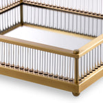 Eichholtz Tray Cora square trinket tray for keys and the like, or as a vanity tray for make-up and