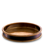 Eichholtz Tray Ella Enhance your decor with our versatile Tray Ella. Featuring a vintage brass finish on the