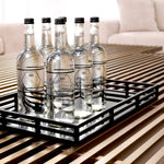 Eichholtz Tray Giacomo stylish tray can be used along with pillar candles, tealights and succulents to make attractive