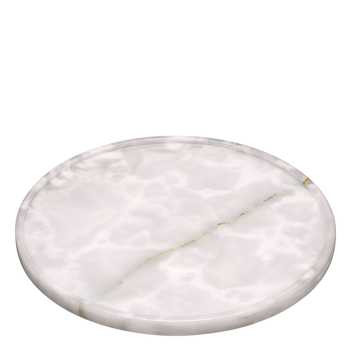 Eichholtz Tray Haraga L collection. Crafted with care from natural onyx, known for its captivating color variations and intricate