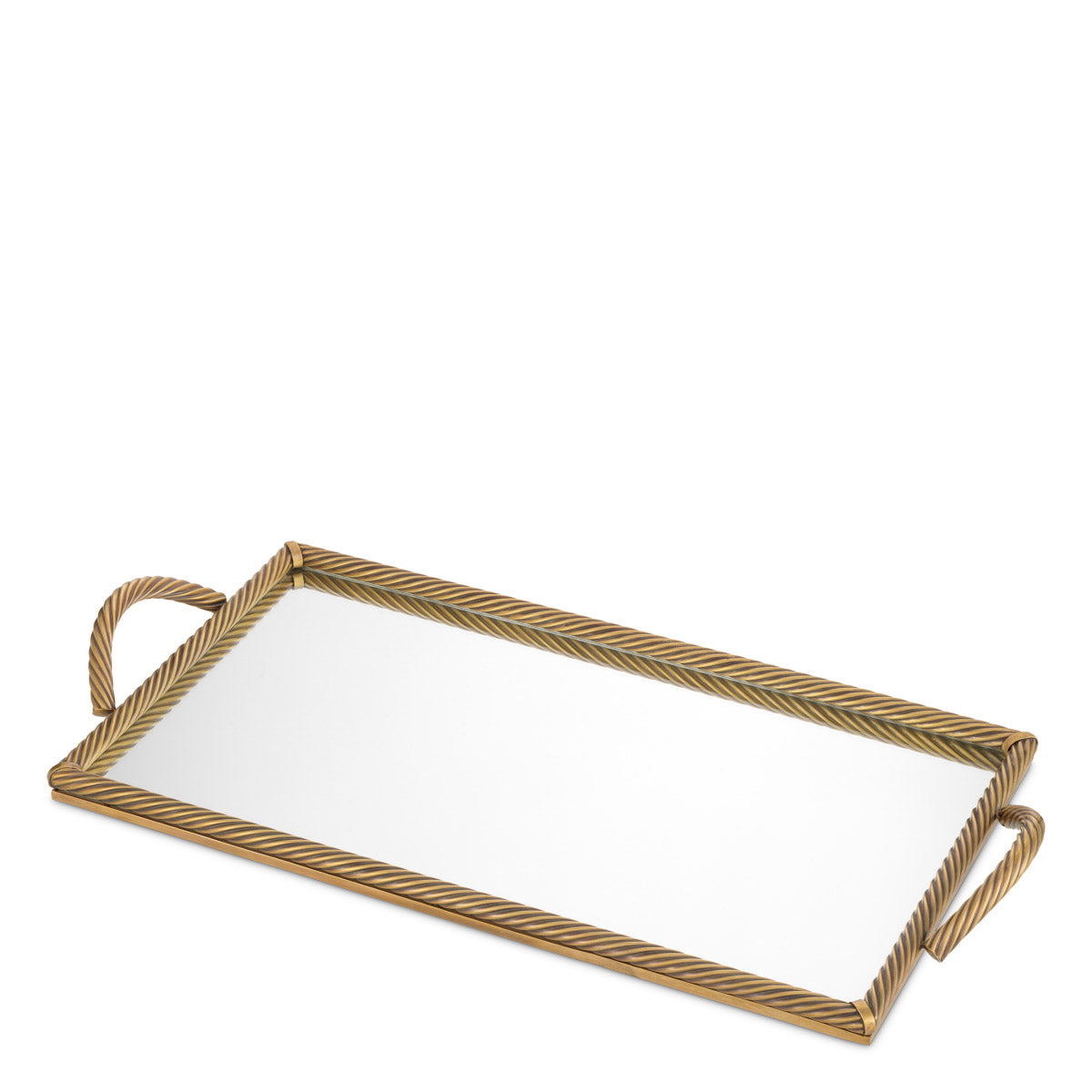 Eichholtz Tray Salvi Rectangular L a centrepiece or a serving tray, is more than just a decorative piece: it's a