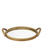 Eichholtz Tray Salvi Round or a serving tray, is more than just a decorative piece: it's a luxurious statement