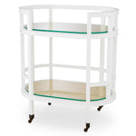 Eichholtz Trolley Bahamas Indulge in sophistication with the Trolley Bahamas, featuring a sleek piano white finish and elegant