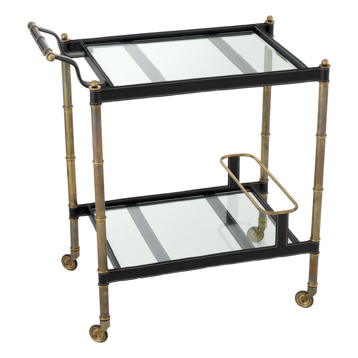 Eichholtz Trolley Princess used as a bar cart or a display unit, the Princess Trolley is sure to