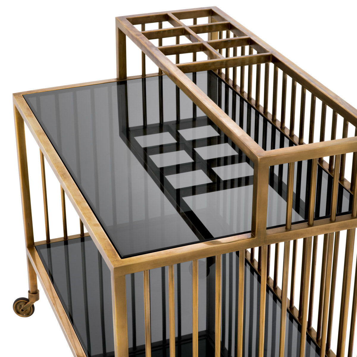 Eichholtz Trolley Rutherford allure. Trolley Rutherford Crafted by Eichholtz this trolley pairs refined design with elevated materials for