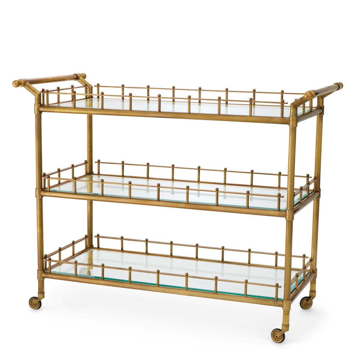 Eichholtz Trolley Scarlett L Elevate your space with the Trolley Scarlett L, a statement of timeless elegance in vintage