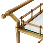 Eichholtz Trolley Scarlett L Dimensions W 48.0" D 24.0" H 38.5" Expertly made for enduring style and everyday elegance.