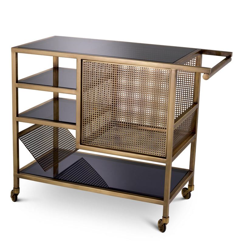 Eichholtz Trolley Sterling Elevate your entertaining experience with the luxurious appeal of the Sterling Trolley, a true statement