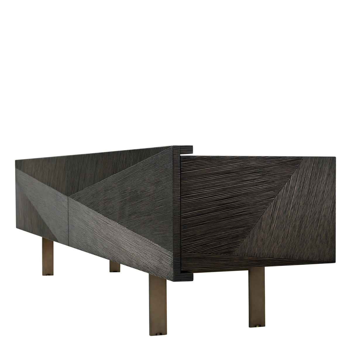 Eichholtz TV Cabinet San Martin drawers, offering ample storage for your media necessities. The fine woodgrain texture radiates timeless...