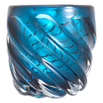 Eichholtz Vase Angelito S and stylish addition to your home dÃ©cor. Handmade from blue glass it features an elegant