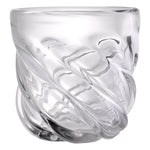 Eichholtz Vase Angelito S elegant swirl pattern. Display as a decorative object with or without flowers to channel modern