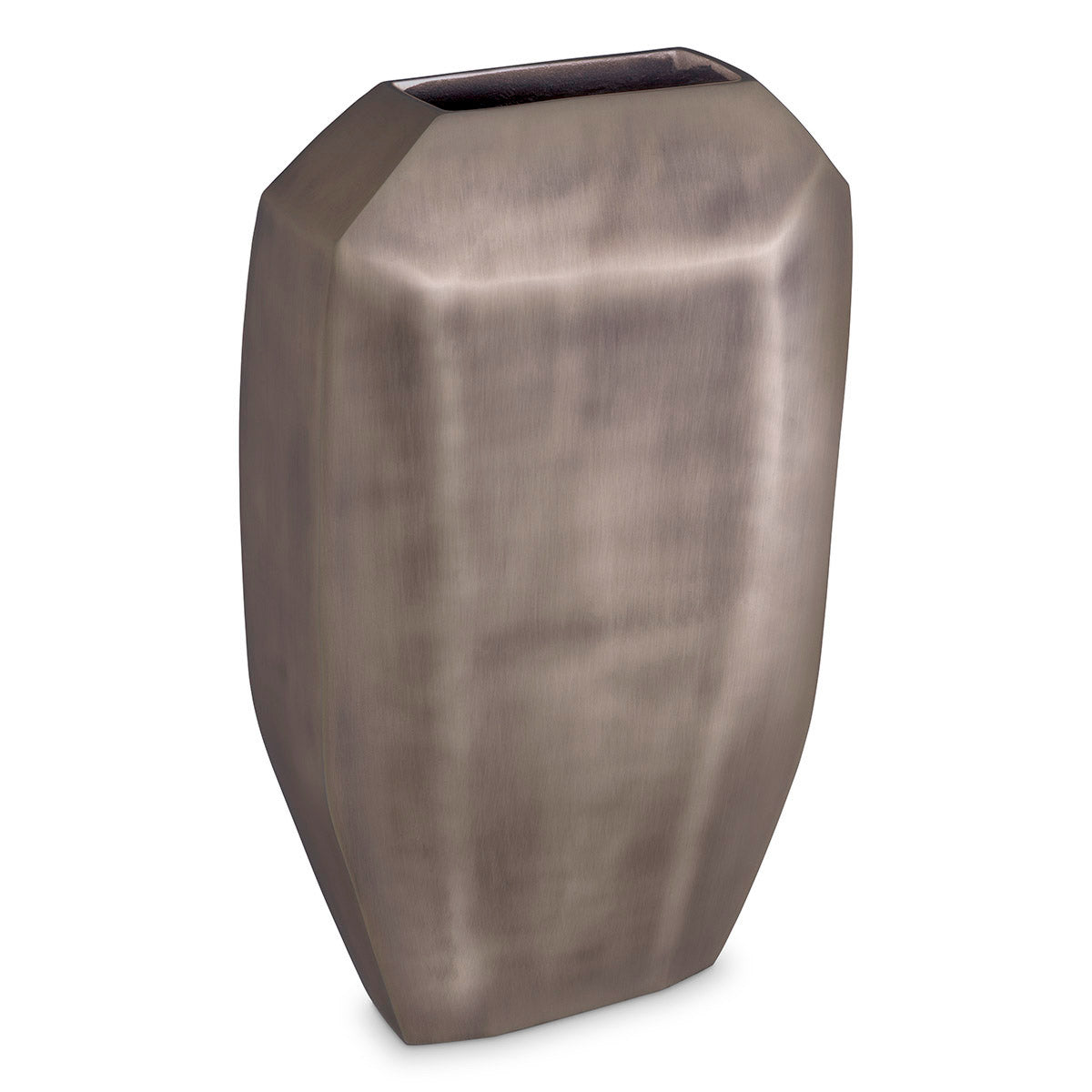 Eichholtz Vase Linos L Discover the Linos L Vase, an extraordinary decorative piece with a sleek matte nickel finish.