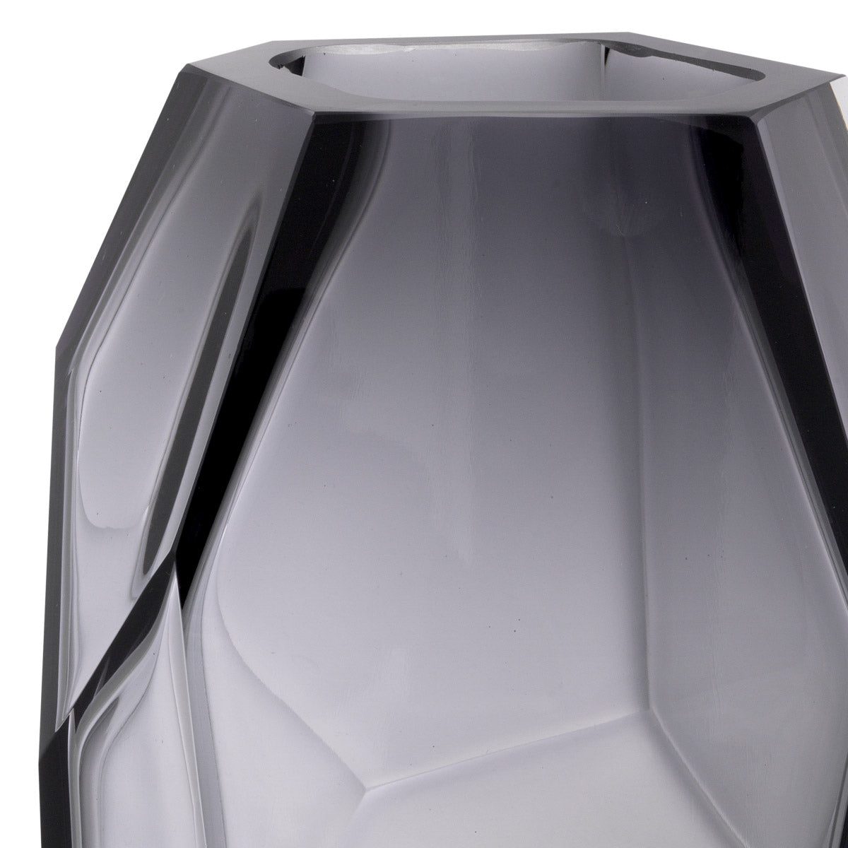 Eichholtz Vase Martina all-season arrangements, the Martina Vase from hand blown grey glass offers you a world of
