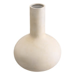 Eichholtz Vase Moon Jar blends two hemispherical halves. The delicate peach glaze, an unexpected gift from the firing process,