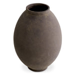 Eichholtz Vase Moon Jar porcelain from The Met x Eichholtz collection.This piece echoes tradition with its taupe finish and