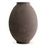 Eichholtz Vase Moon Jar unique silhouette. True to tradition, it's crafted by seamlessly joining two hemispherical halves. The subtle