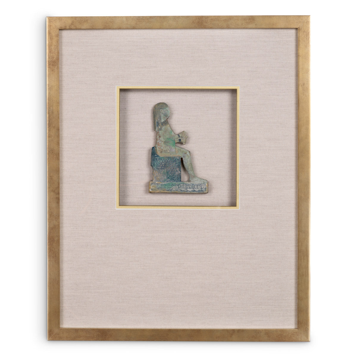 Eichholtz Wall Art Inlay Hermopolis set of 4 uniqueness lies in the variations and colors that naturally occur, making each one a distinc...