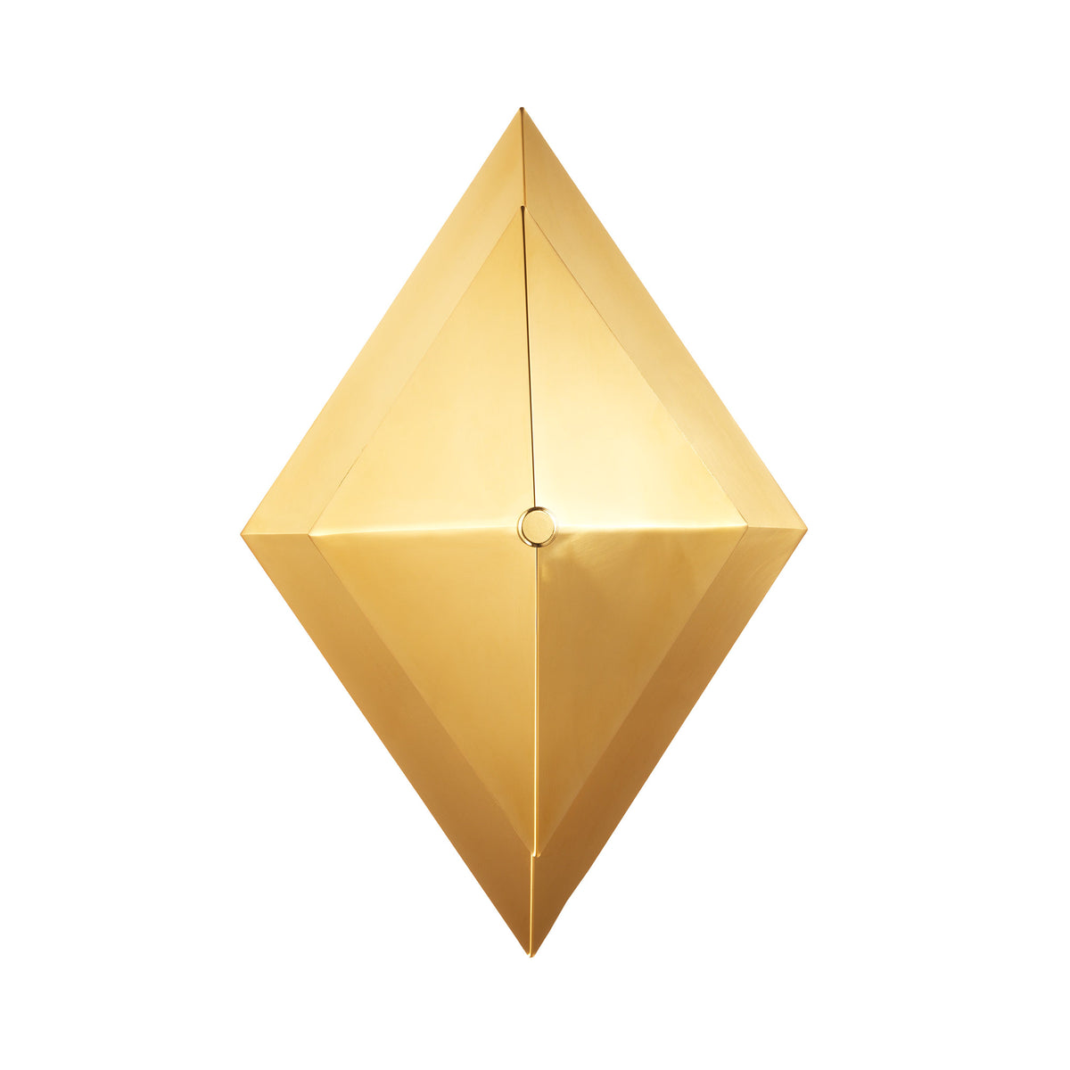 Eichholtz Wall Lamp Augusta bulbs are cleverly hidden between two alternating layers of gold finished steel, adding inspiring appeal