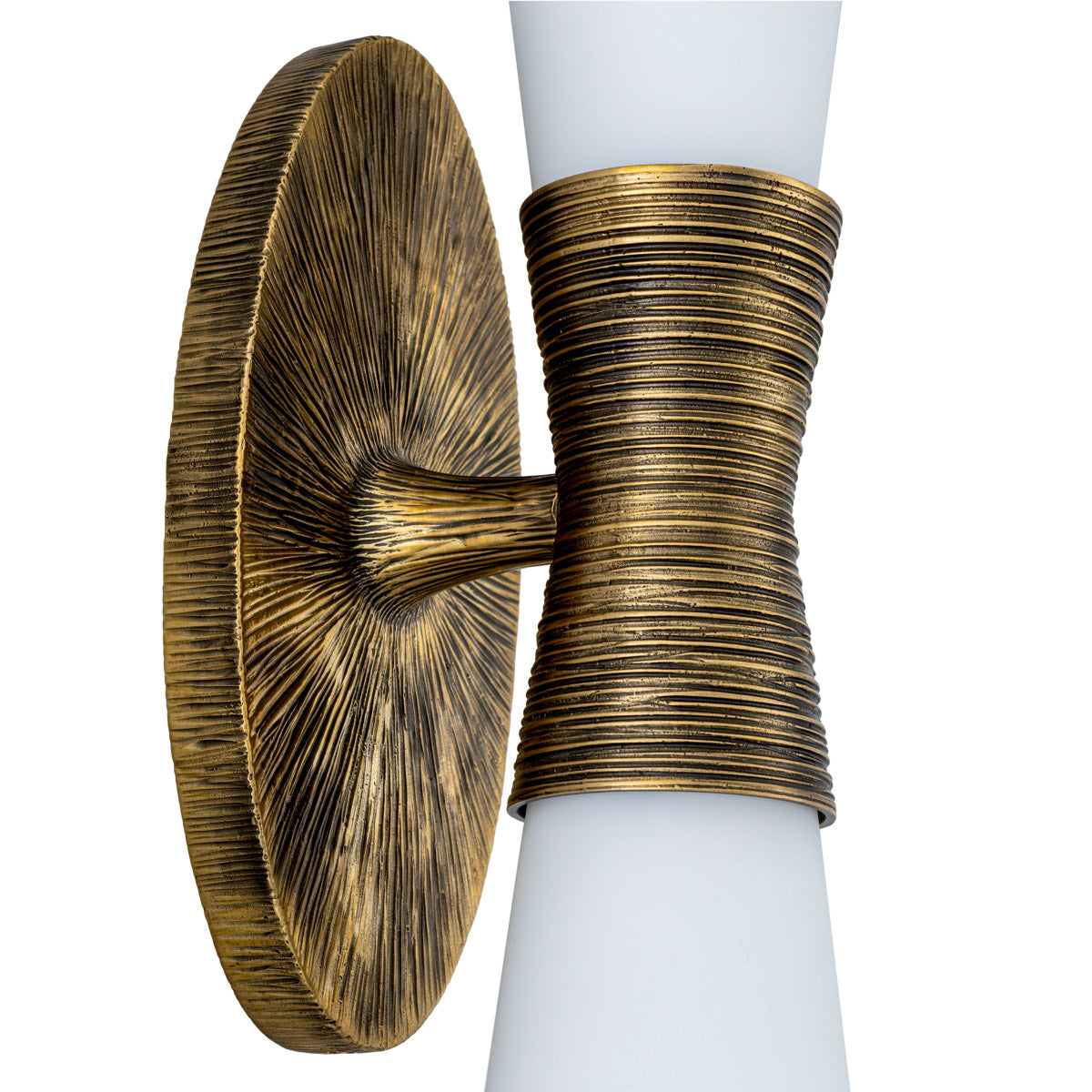 Eichholtz Wall Lamp Nolita Double shades of white glass. Wall Lamp Nolita Double Crafted by Eichholtz this wall lamp pairs