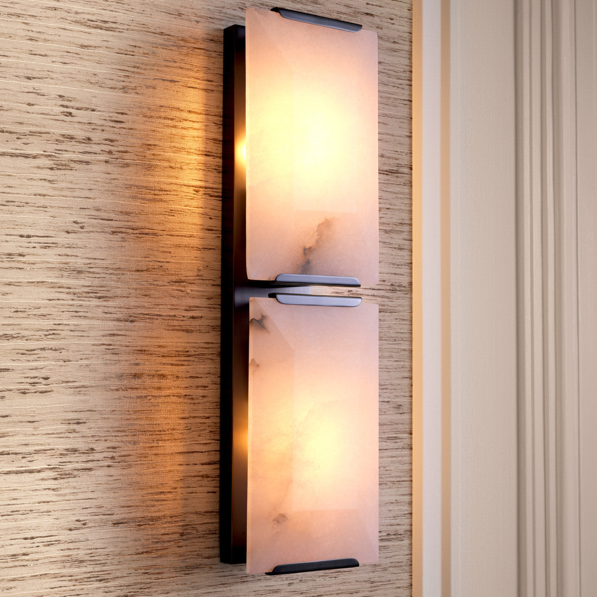Eichholtz Wall Lamp Ortiz sophistication. Crafted with artisan precision, this lighting solution features a bronze highlight finish that...