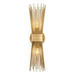 Eichholtz Wall Lamp Romeo Double the wall it adorns. This contemporary wall light has an antique brass finish and suits