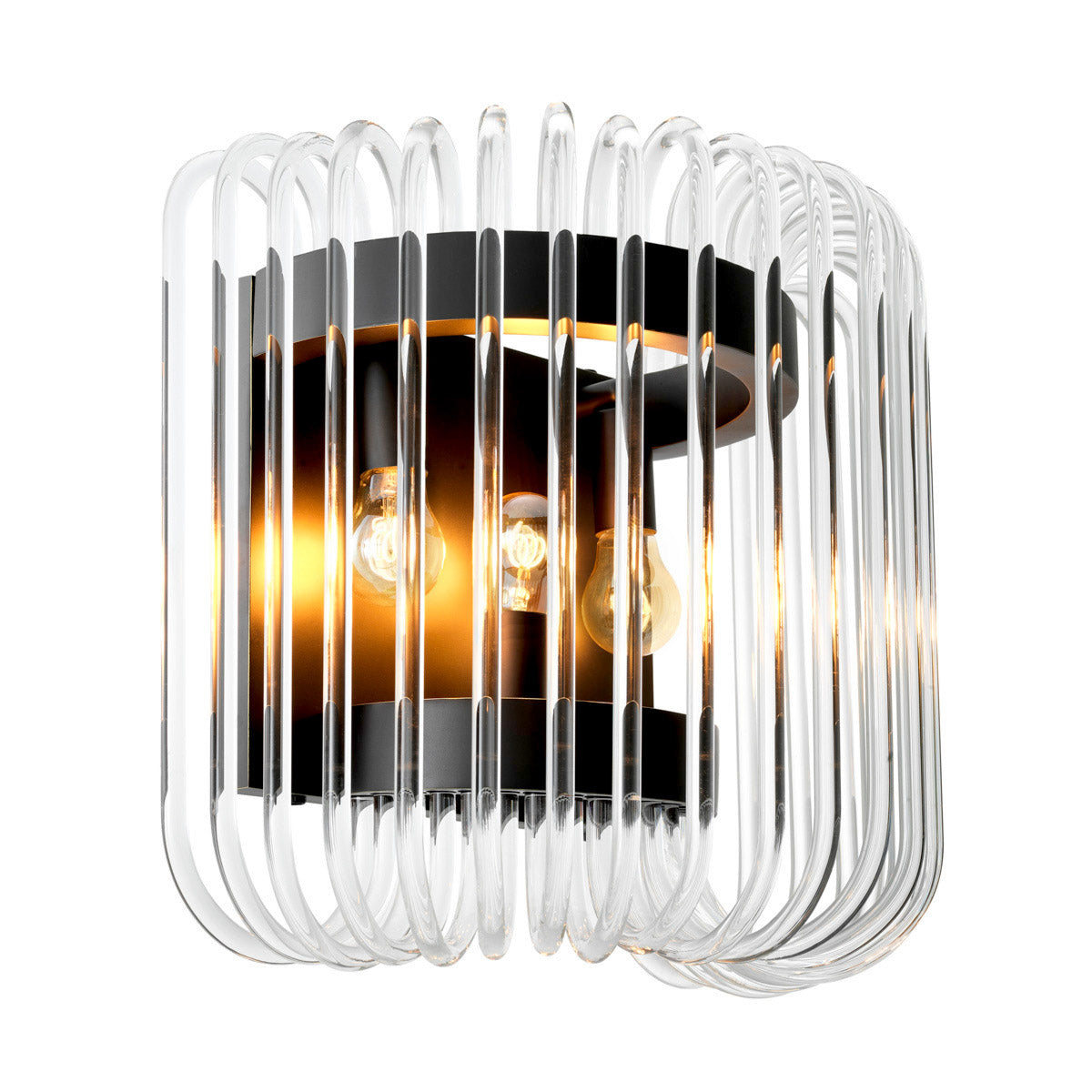 Eichholtz Wall Lamp Sutton House With its pronounced 1920s appeal, the enthralling Art Deco inspired Sutton House Wall Lamp enlivens