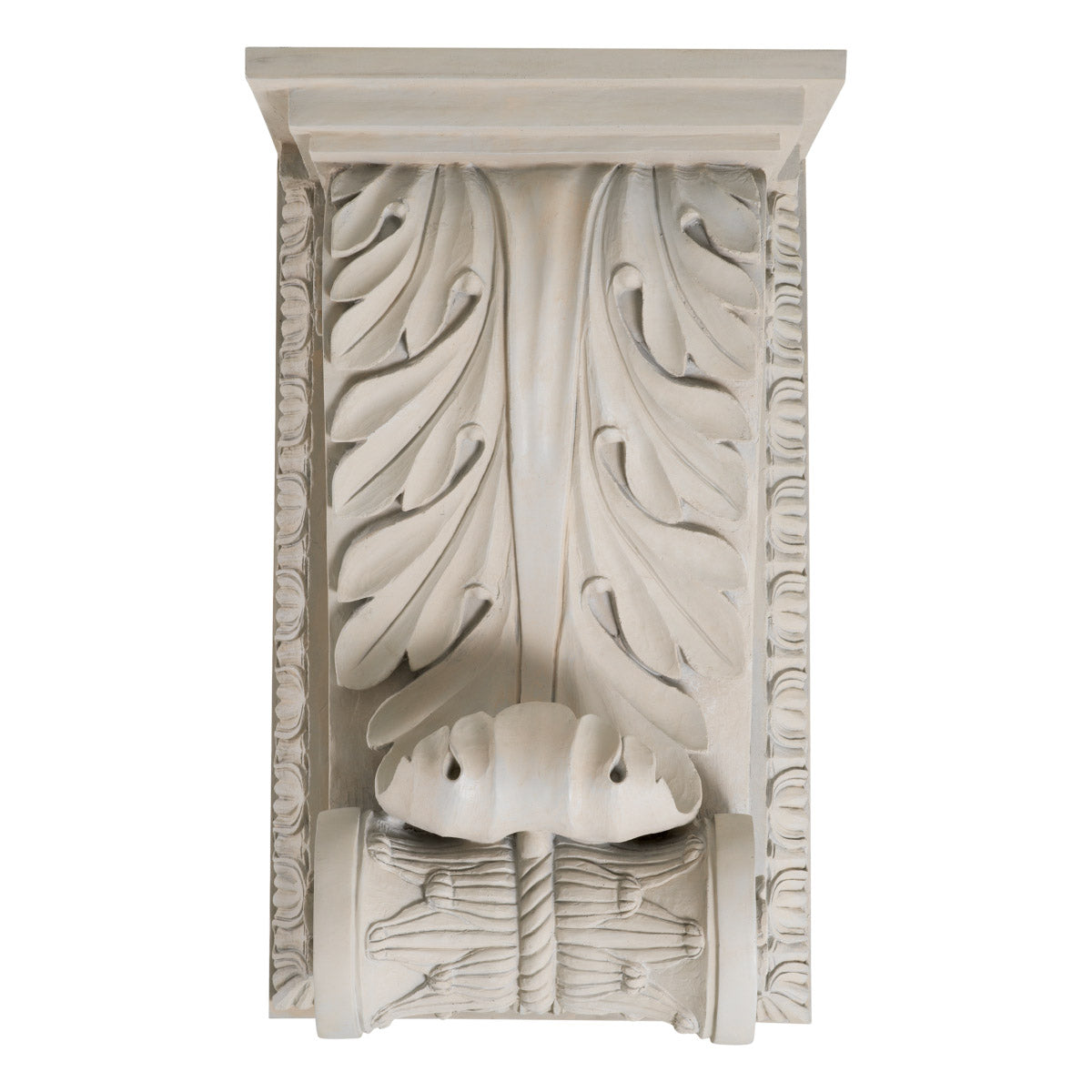 Eichholtz Wall Object Acanthus scroll from the grand columns of the Met's Grand Hall. Crafted with meticulous artistry, this sand-finished