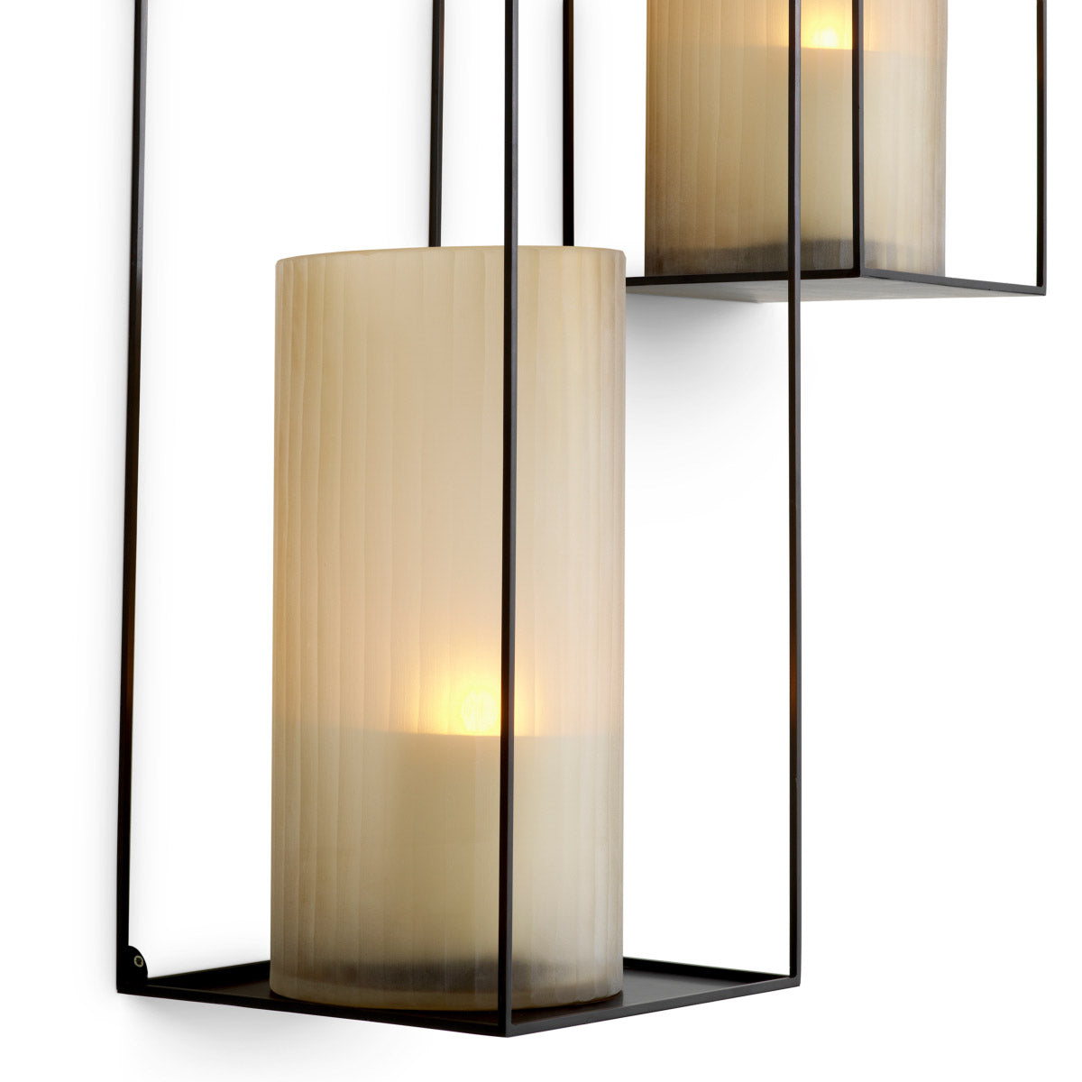 Eichholtz Wall Rack Deco rectangular set of 2 Wall Rack Deco rectangular set of 2 Crafted by Eichholtz this deco accessory pairs refined