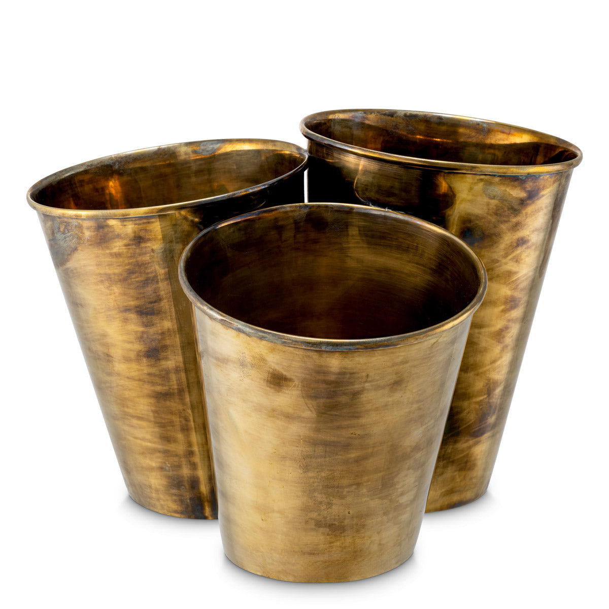 Eichholtz Wine Cooler Christian Embrace sophistication with the Wine Cooler Christian in a sumptuous vintage brass finish. Its innovative